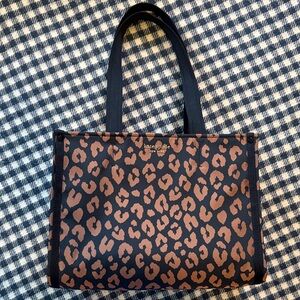Kate Spade leopard print tote